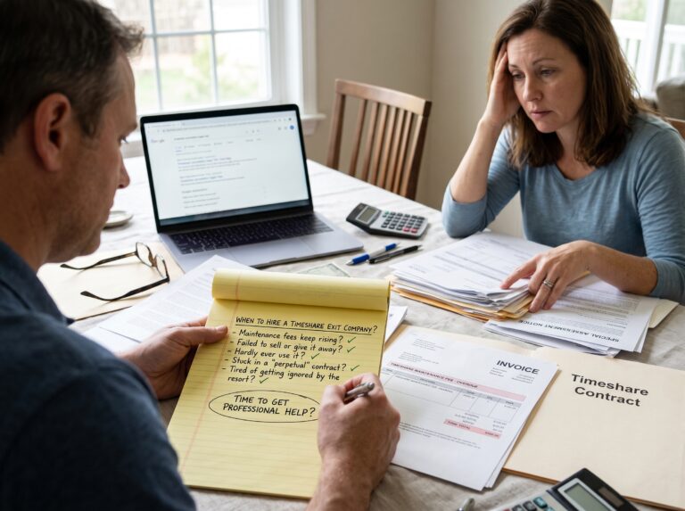 When Should You Hire a Timeshare Exit Company