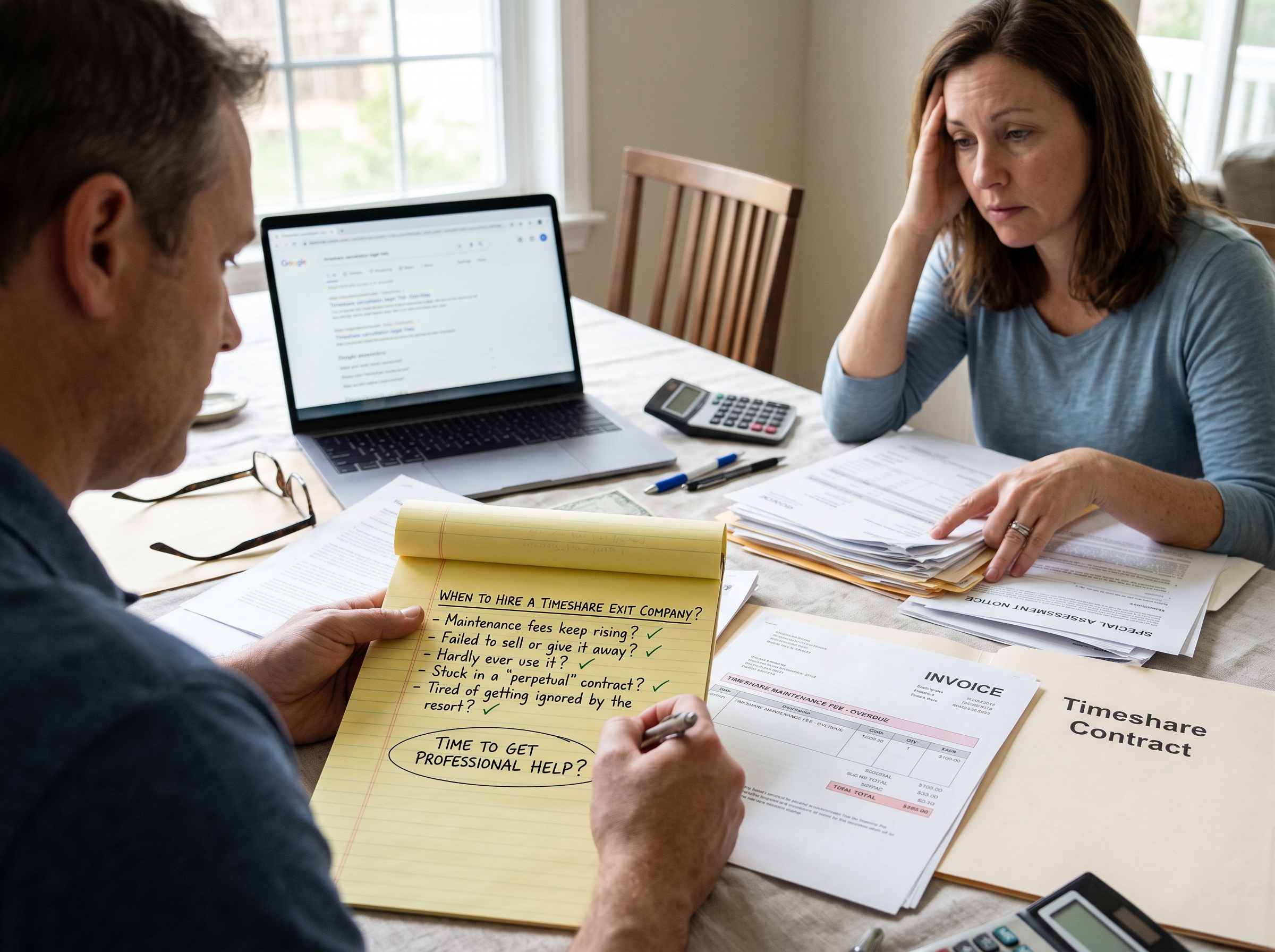 When Should You Hire a Timeshare Exit Company