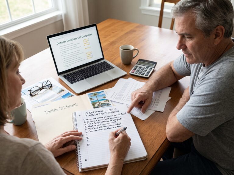 How to Choose a Timeshare Exit Company: 10 Questions to Ask Before Hiring One